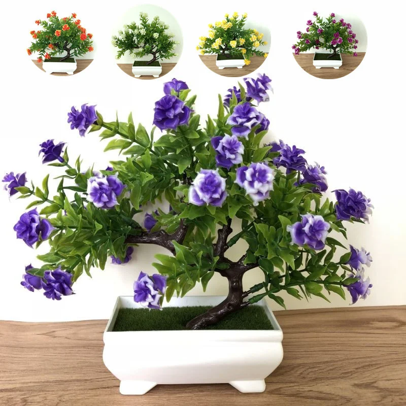 Artificial Rose Peony Potted Simulation Small Tree Bonsai Craft Fake Green Plants Home Office Interior Desktop Decor Greening
Artificial Rose Peony Potted Simulation Small Tree Bonsai Craft Fake Green Plants Home Office Interior Desktop Decor Greening