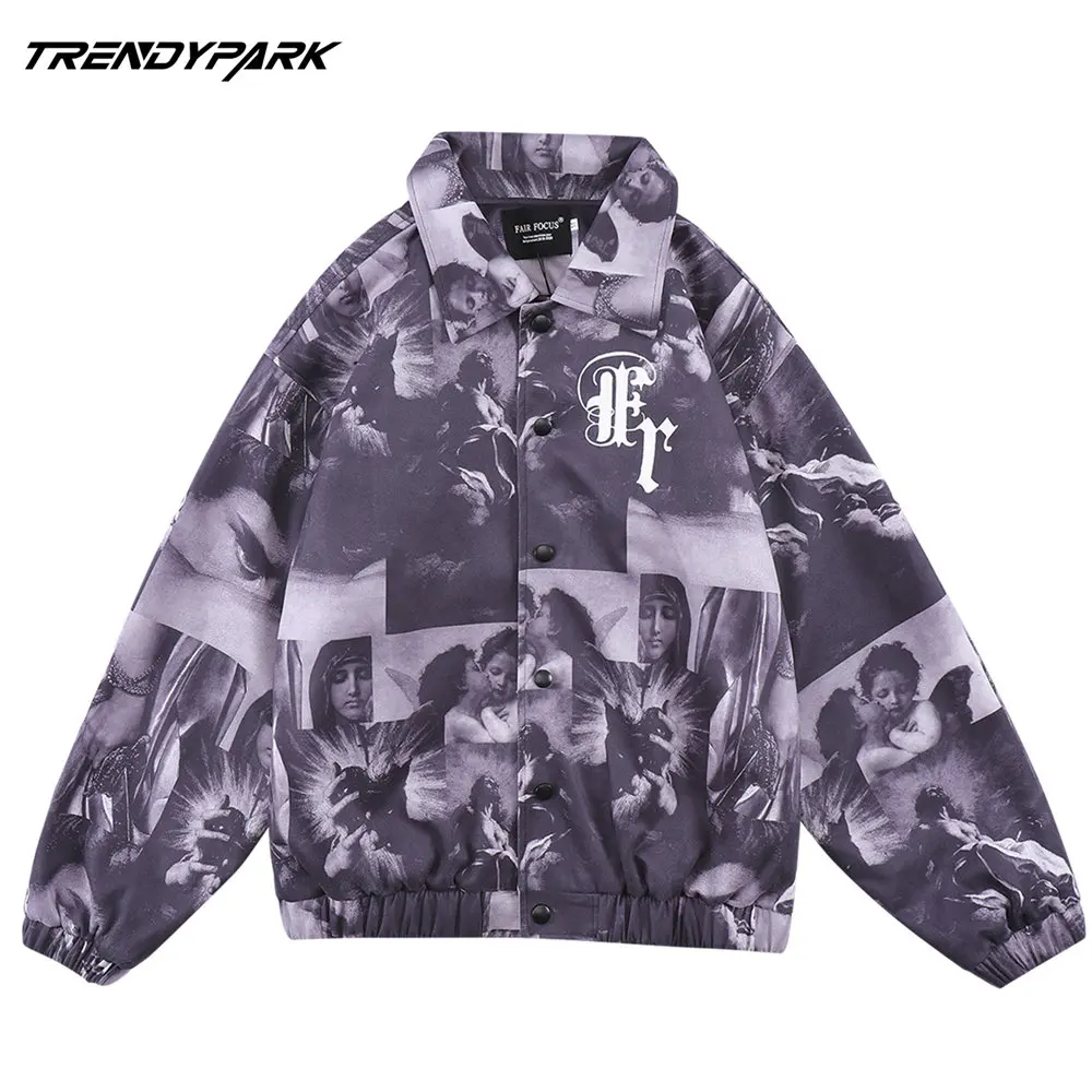 Куртка мужская однобортная с рисунком, винтажная Повседневная Уличная одежда с принтом, верхняя одежда, осень
Куртка мужская однобортная с рисунком, винтажная Повседневная Уличная одежда с принтом, верхняя одежда, осень