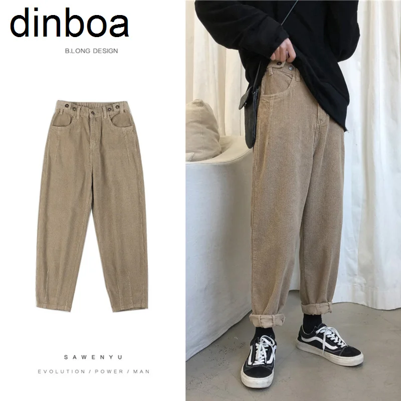 Khaki/black Corduroy Pants Men Fashion Solid Color Retro Casual Straight Pants Men Streetwear Harem Pants Mens Trousers 3xl Y2k
Khaki/black Corduroy Pants Men Fashion Solid Color Retro Casual Straight Pants Men Streetwear Harem Pants Mens Trousers 3xl Y2k