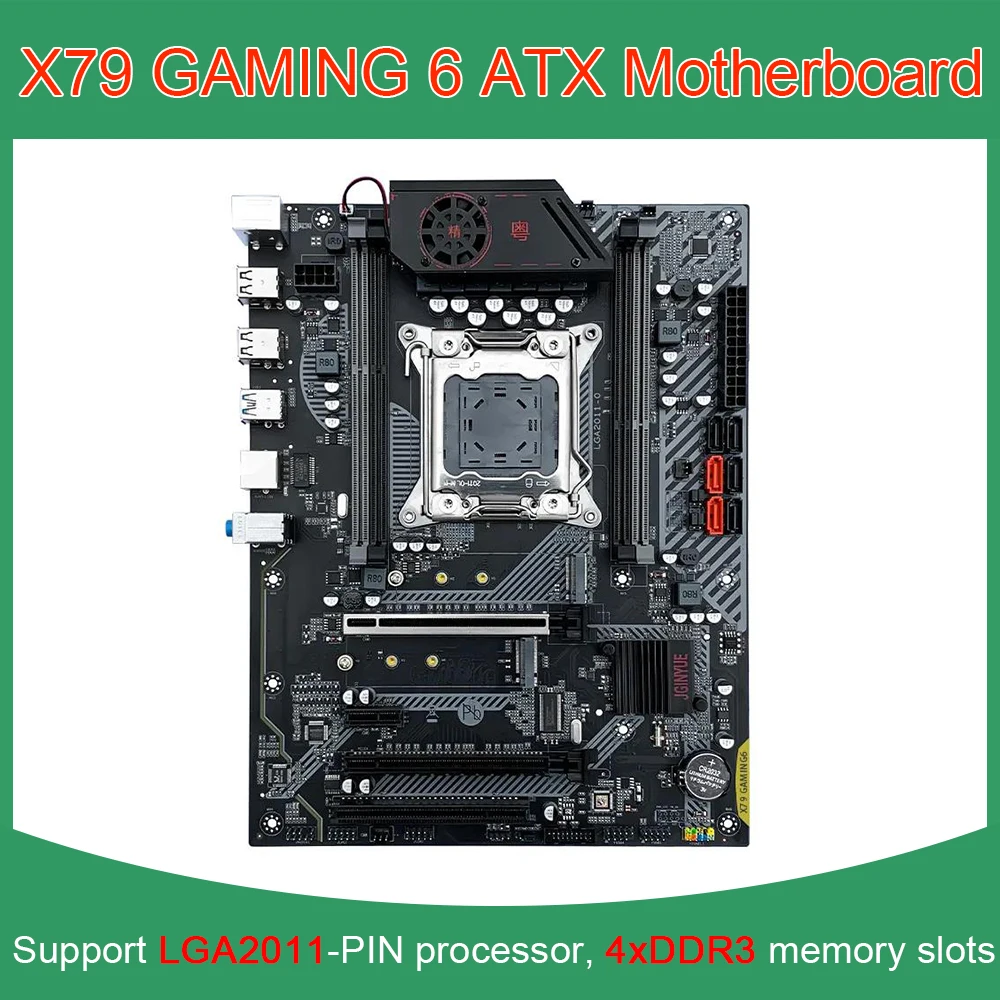 Материнская плата JGINYUE X79 GAMING6 для компьютерных игр, семейная модель LGA2011 4XDDR3, двухканальная память M.2 NVME SATA USB3.0
Материнская плата JGINYUE X79 GAMING6 для компьютерных игр, семейная модель LGA2011 4XDDR3, двухканальная память M.2 NVME SATA USB3.0