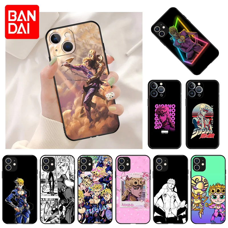 Soft Phone Case For iPhone 13 11 12 Pro Max Mini XR XS SE 2022 X 8 7 6s Plus JOJO Giorno Giovanna Shockproof Bumper Black Cover
Soft Phone Case For iPhone 13 11 12 Pro Max Mini XR XS SE 2022 X 8 7 6s Plus JOJO Giorno Giovanna Shockproof Bumper Black Cover