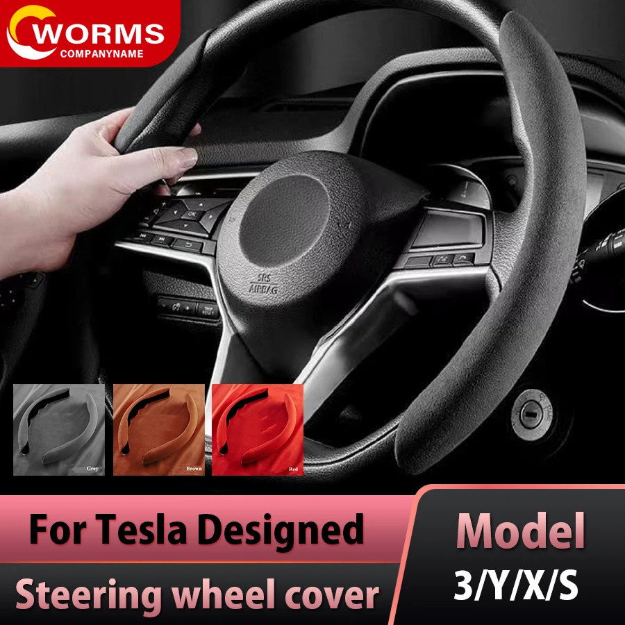2Pcs For Tesla Model 3 Model Y Suede Car Steering Wheel Cover Auto Accessories Anti-fur Fit D Shape Round Shape
2Pcs For Tesla Model 3 Model Y Suede Car Steering Wheel Cover Auto Accessories Anti-fur Fit D Shape Round Shape
