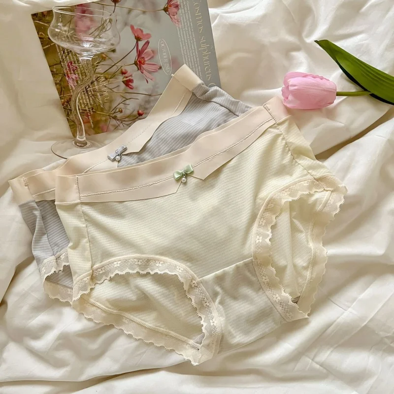 Трусики женские антибактериальные, милые Непродуваемые антибактериальные Трусики средней посадки, не закручиваются, в японском стиле, для студенток и девушек 
Трусики женские антибактериальные, милые Непродуваемые антибактериальные Трусики средней посадки, не закручиваются, в японском стиле, для студенток и девушек