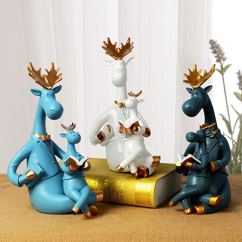 ORIGINAL DESIGN NORDIC MODERN ART DEER RESIN SCULPTURE DECORATION MOTHER AND CHILD READING DEER CRAFT RESIN CRAFT GIFT
ORIGINAL DESIGN NORDIC MODERN ART DEER RESIN SCULPTURE DECORATION MOTHER AND CHILD READING DEER CRAFT RESIN CRAFT GIFT