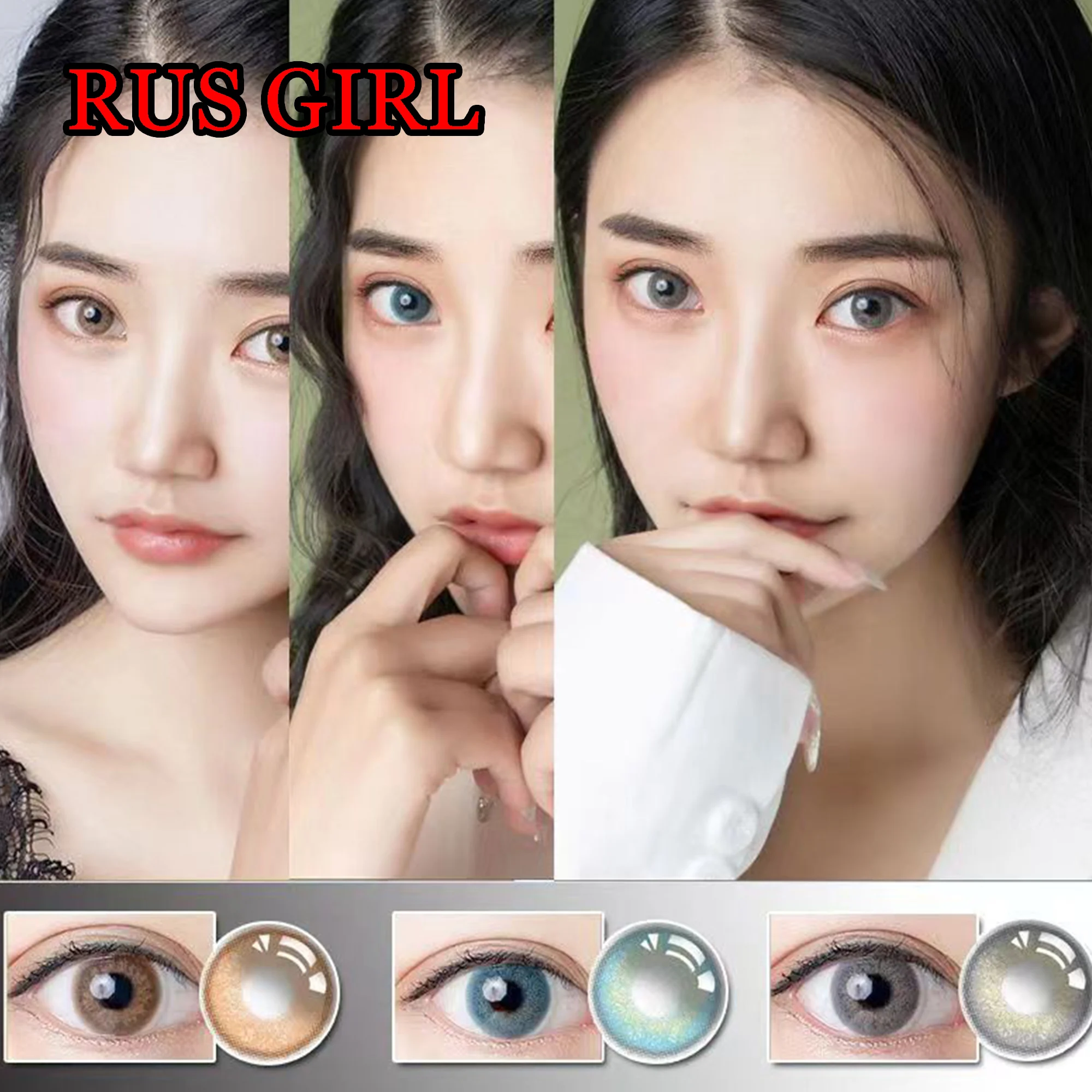 ColorEyes Cosmetic Contact Lens Case Portable Travel Kits Box Water Container Rus Girl
ColorEyes Cosmetic Contact Lens Case Portable Travel Kits Box Water Container Rus Girl