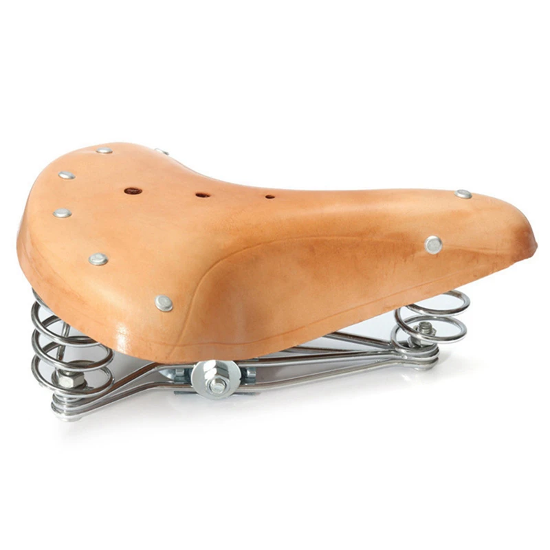 Bicycle Seat Leather Seat Three Spring Retro Car Seat Mountain Bike Seat Accessories Bicycle Saddle
Bicycle Seat Leather Seat Three Spring Retro Car Seat Mountain Bike Seat Accessories Bicycle Saddle