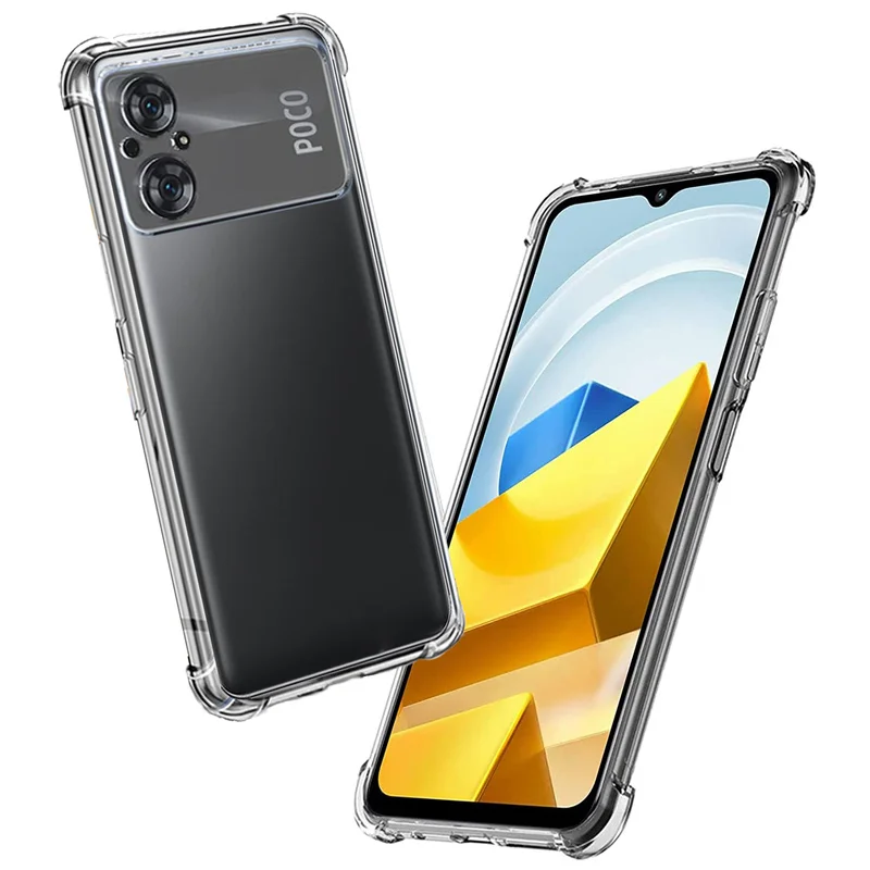 Case for Poco-M5, Poco M 5 Phone Cases Pocophone M5s Xiaomi Poco M4 Pro 4G Shockproof Silicone Cover Poco M3 Pro 5G Case Poco M5
Case for Poco-M5, Poco M 5 Phone Cases Pocophone M5s Xiaomi Poco M4 Pro 4G Shockproof Silicone Cover Poco M3 Pro 5G Case Poco M5