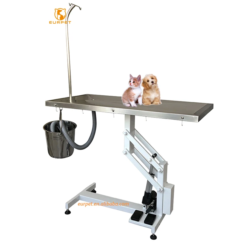 EURPET Cheap 304 Stainless steel Z Shape Electric Lifting Veterinary Operation Operating Surgical Surgery Table
EURPET Cheap 304 Stainless steel Z Shape Electric Lifting Veterinary Operation Operating Surgical Surgery Table
