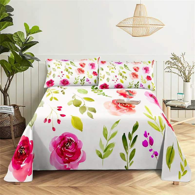Flower Leaves Queen Sheet Set Gorgeous Girl, Lovers Room Bedding Set Bed Sheets and Pillowcases Bedding Flat Sheet Bed Sheet Set
Flower Leaves Queen Sheet Set Gorgeous Girl, Lovers Room Bedding Set Bed Sheets and Pillowcases Bedding Flat Sheet Bed Sheet Set