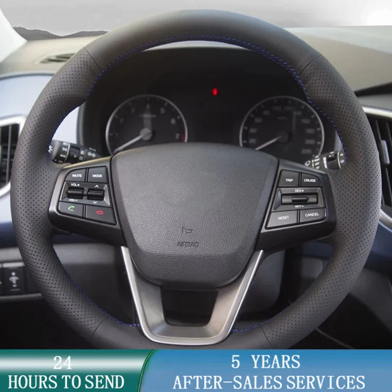 Оплетка на руль автомобиля, противоскользящая, для Hyundai Creta 2015 2016 2017
Оплетка на руль автомобиля, противоскользящая, для Hyundai Creta 2015 2016 2017