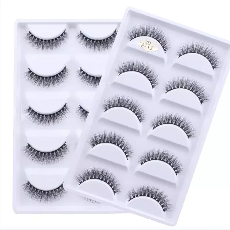NEW IN Pairs Multipack 3D Soft Mink Hair False Eyelashes Handmade Wispy Fluffy Long Lashes Natural Eye Makeup Tools Faux H13 E08
NEW IN Pairs Multipack 3D Soft Mink Hair False Eyelashes Handmade Wispy Fluffy Long Lashes Natural Eye Makeup Tools Faux H13 E08