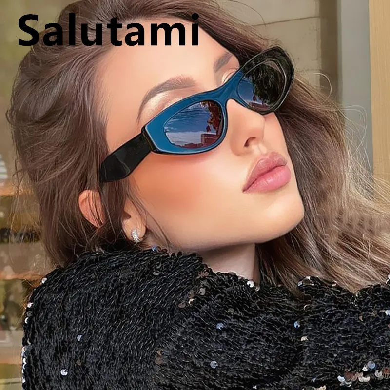 Vintage Small Square Cat Eye Sunglasses For Women New Fashion Brand Blue Print Gradient Sun Glasses Men Wide Leg Uv400 Eyewear
Vintage Small Square Cat Eye Sunglasses For Women New Fashion Brand Blue Print Gradient Sun Glasses Men Wide Leg Uv400 Eyewear