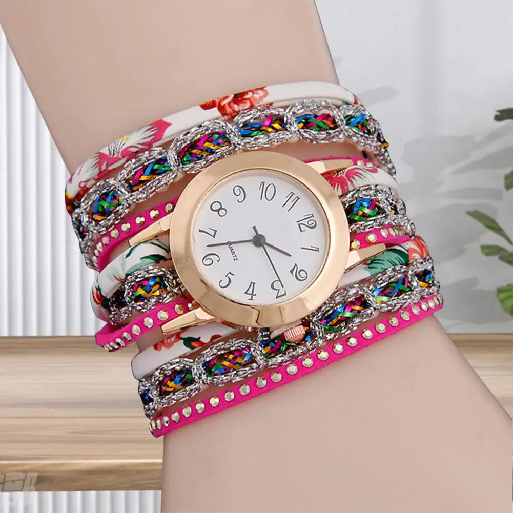 Exotic Bracelet Watch Decorative Nice-looking Multi Layers Quartz Watch for Daily Life 
Exotic Bracelet Watch Decorative Nice-looking Multi Layers Quartz Watch for Daily Life