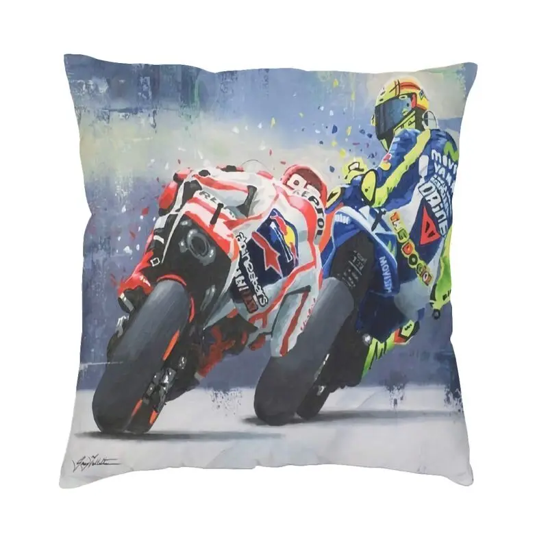 Rossi Square Pillowcover Home Decorative Motorcycle Racer Cushion Cover Throw Pillow for Sofa Double-sided Printing
Rossi Square Pillowcover Home Decorative Motorcycle Racer Cushion Cover Throw Pillow for Sofa Double-sided Printing