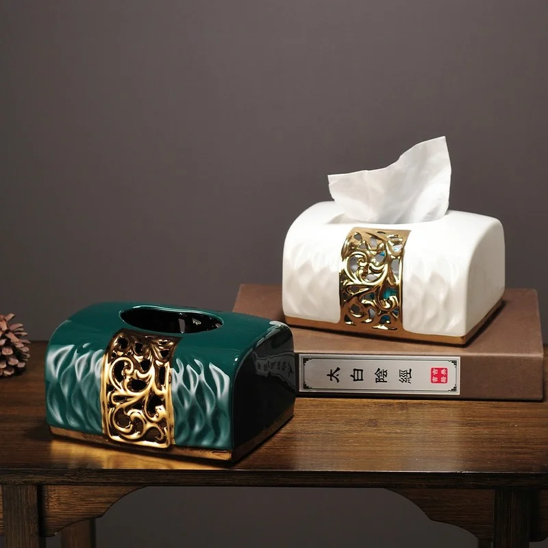 Tissue Box European Style Home Tissue Container Towel Napkin Tissue Holder Case for Office Towel Box Ceramic Table Household
Tissue Box European Style Home Tissue Container Towel Napkin Tissue Holder Case for Office Towel Box Ceramic Table Household