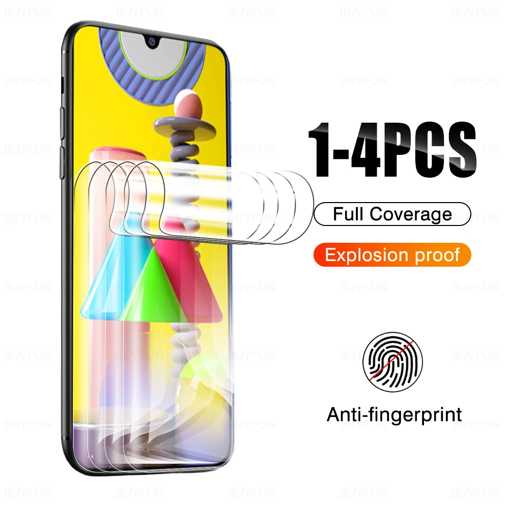 Гидрогелевые пленки 20000D для Samsung Galaxy M31 M31s, Защитная пленка для экрана с полным покрытием для Samsung Galaxy M32, 4G, 4 шт./3 шт./2 шт./1 шт. 
Гидрогелевые пленки 20000D для Samsung Galaxy M31 M31s, Защитная пленка для экрана с полным покрытием для Samsung Galaxy M32, 4G, 4 шт./3 шт./2 шт./1 шт.