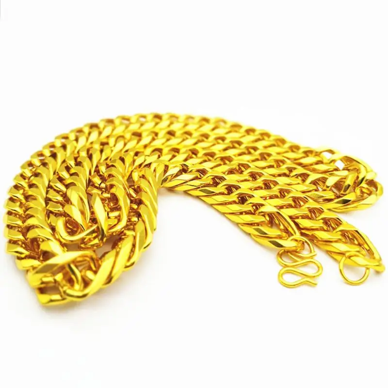 Punk Metal Chunky Golden Link Chain Hip Hop Singer Chokers Statement Necklace For Men Women Fashion Jewelry Gift
Punk Metal Chunky Golden Link Chain Hip Hop Singer Chokers Statement Necklace For Men Women Fashion Jewelry Gift