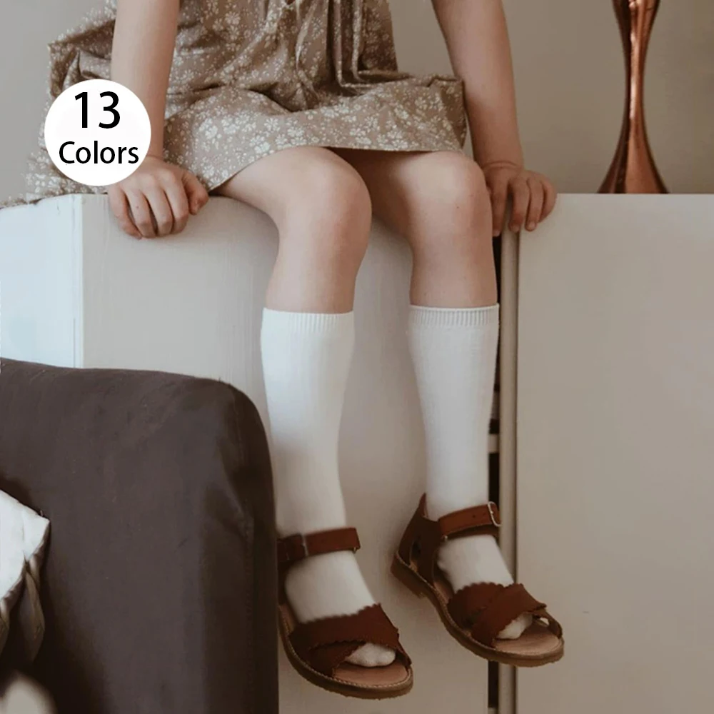 Candy Color Kids Boys Girls Knee High Socks Cotton Baby Long Sock Soft Children's Sock Casual Toddlers Stocking
Candy Color Kids Boys Girls Knee High Socks Cotton Baby Long Sock Soft Children's Sock Casual Toddlers Stocking