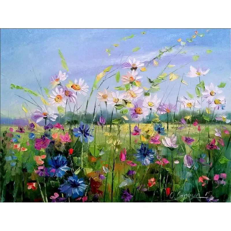 GATYZTORY Oil Painting By Numbers Flowers Scenery Picture By Number 60X75cm Frame On Canvas Home Living Room Artcraft Gift
GATYZTORY Oil Painting By Numbers Flowers Scenery Picture By Number 60X75cm Frame On Canvas Home Living Room Artcraft Gift