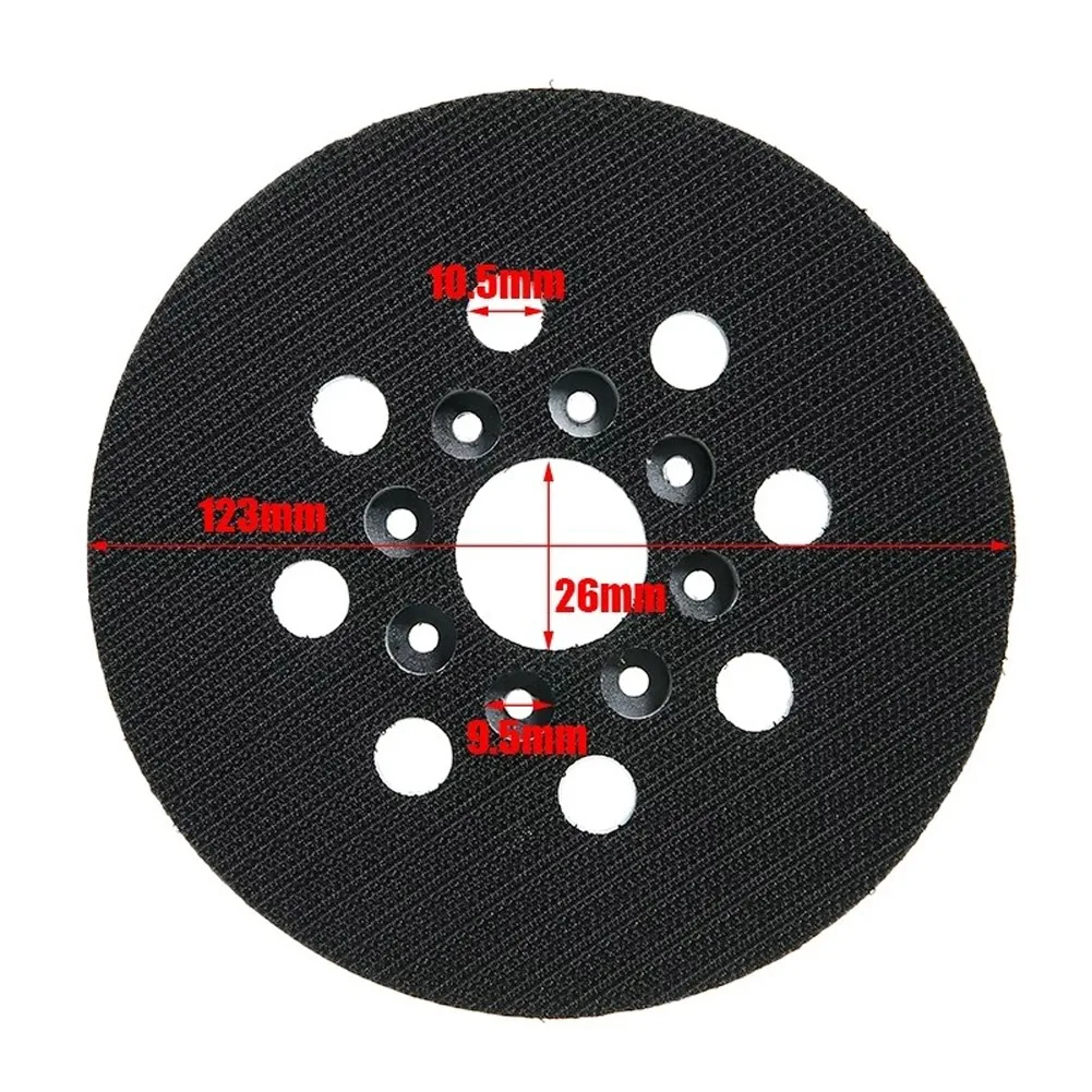 125mm Sponge Cushion Buffer Backing Pad 8 Holes Soft Density Interface Pads Hook And Loop For Bosch GEX 125-1 AE, PEX 220
125mm Sponge Cushion Buffer Backing Pad 8 Holes Soft Density Interface Pads Hook And Loop For Bosch GEX 125-1 AE, PEX 220