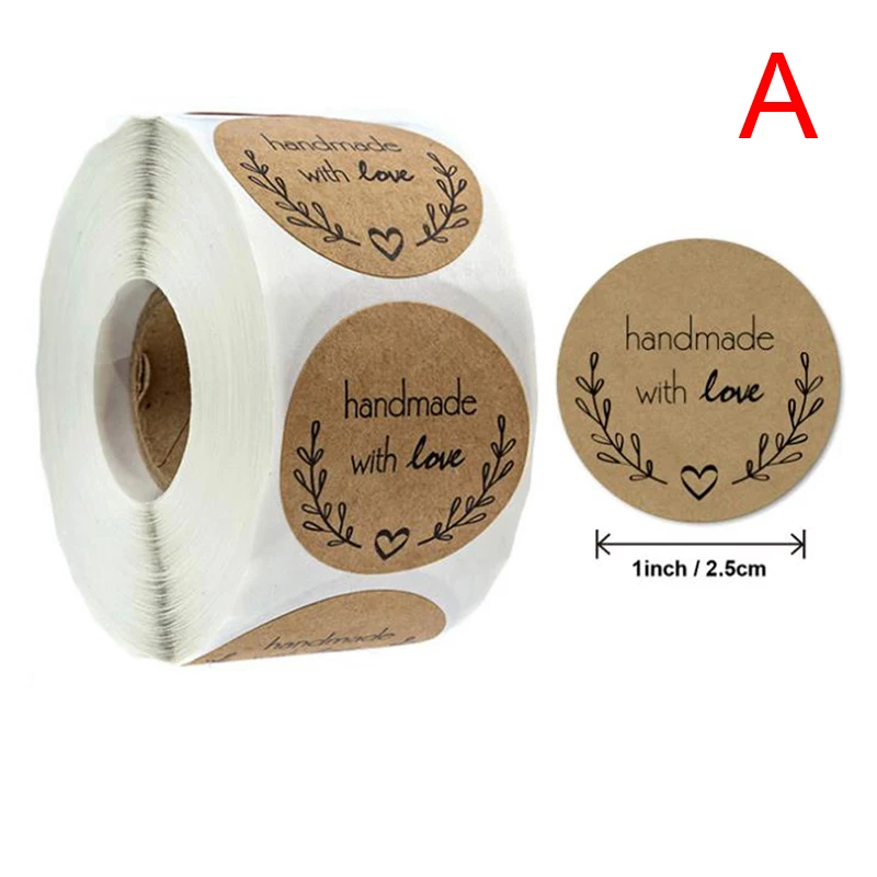 1 roll Taste Business Order Home Hand made With Love Sticker Wedding Envelope Seals bakeware Label Stickers Hot Sales
1 roll Taste Business Order Home Hand made With Love Sticker Wedding Envelope Seals bakeware Label Stickers Hot Sales