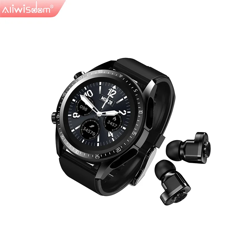 JM03 1.28" Blood Pressure Monitoring Health Function Bluetooth Sports Waterproof Watch Smart Watch Wireless Earbuds 2 In 1
JM03 1.28" Blood Pressure Monitoring Health Function Bluetooth Sports Waterproof Watch Smart Watch Wireless Earbuds 2 In 1