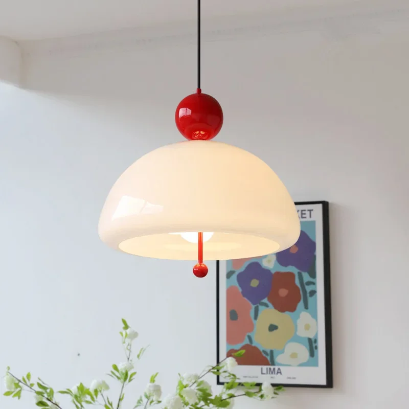 Modern Minimalist Restaurant Chandelier Mid-Ancient French Post-Modern Bauhaus Cream Glass Bedroom Bar LED Light
Modern Minimalist Restaurant Chandelier Mid-Ancient French Post-Modern Bauhaus Cream Glass Bedroom Bar LED Light