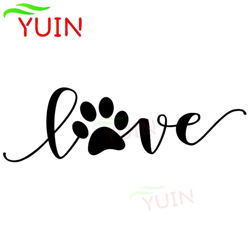 YUIN Car Sticker Motorcycle Decals Love Dog Footprints Stickers Fashion Creative PVC Decorative Accessories Waterproof Decal
YUIN Car Sticker Motorcycle Decals Love Dog Footprints Stickers Fashion Creative PVC Decorative Accessories Waterproof Decal