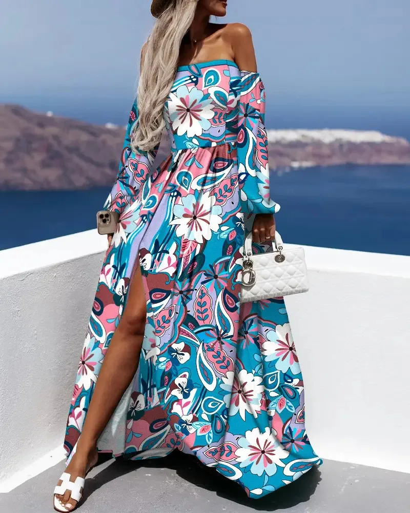 2023 New Evening Dress Elegant Temperament High Waist Sexy Bra Off Shoulder Split Strap Dress
2023 New Evening Dress Elegant Temperament High Waist Sexy Bra Off Shoulder Split Strap Dress