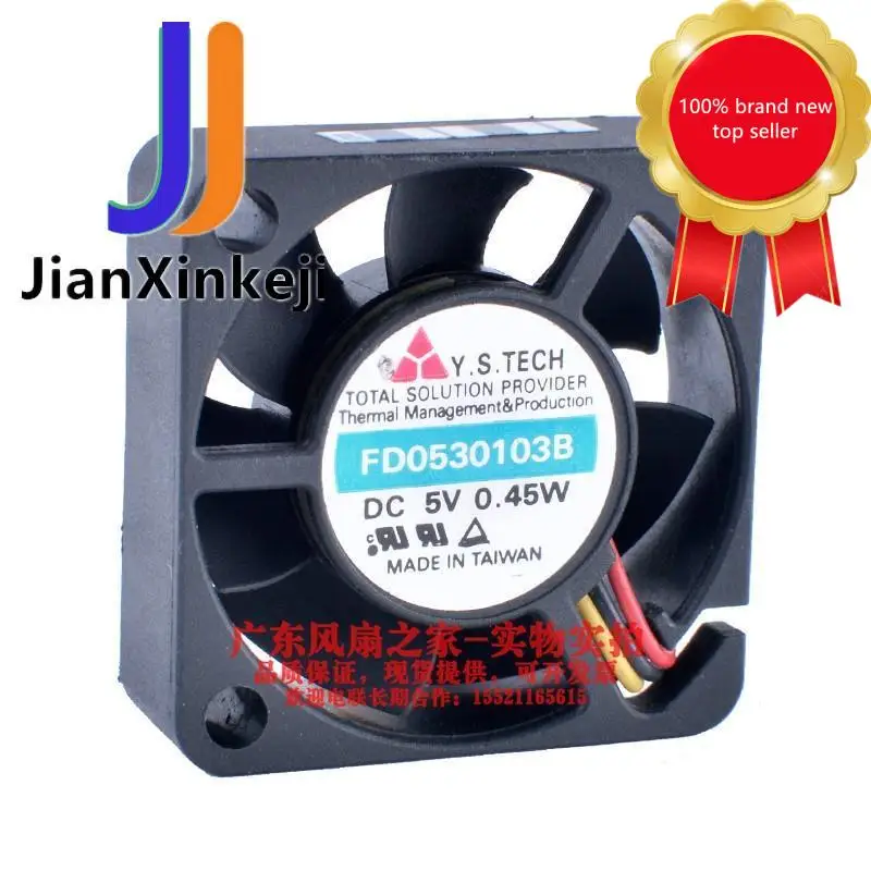 1 шт. 100% оригинальный новый 3 см 3010 5 в 0,45 Вт двойной шар USB вентилятор охлаждения для ноутбука FD0530103B
1 шт. 100% оригинальный новый 3 см 3010 5 в 0,45 Вт двойной шар USB вентилятор охлаждения для ноутбука FD0530103B