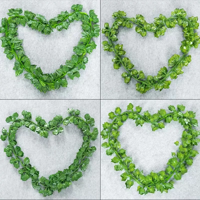 Artificial Plants Simulated Green Leaf Simulated Creeper Leaf Ivy Strip Pseudogreen Leaf Vine Home Decoration Accessories
Artificial Plants Simulated Green Leaf Simulated Creeper Leaf Ivy Strip Pseudogreen Leaf Vine Home Decoration Accessories