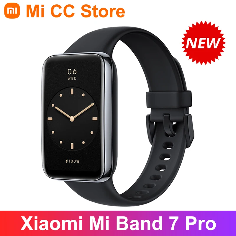 Xiaomi Mi Band 7 Pro AMOLED Screen Blood Oxygen Always On Watch Face Multi Exercise Mode
Xiaomi Mi Band 7 Pro AMOLED Screen Blood Oxygen Always On Watch Face Multi Exercise Mode