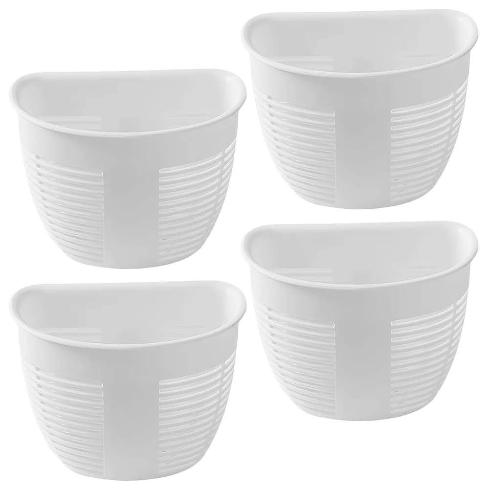4pcs No Drilling Shower Storage Basket Bathroom Storage Rack Kitchenware Punch Free Container
4pcs No Drilling Shower Storage Basket Bathroom Storage Rack Kitchenware Punch Free Container