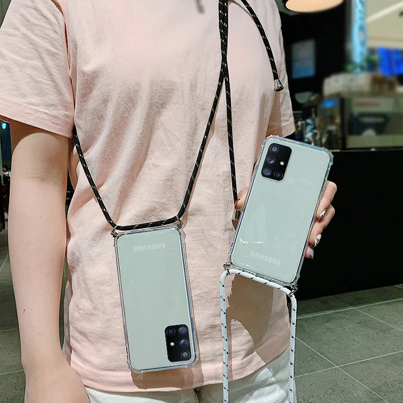 For Samsung Galaxy S20 Plus S20 Ultra Note 10 Plus Note 9 Note 8 S10 S9 S8 Plus S10E Cord Chain Necklace Lanyard Hang Case
For Samsung Galaxy S20 Plus S20 Ultra Note 10 Plus Note 9 Note 8 S10 S9 S8 Plus S10E Cord Chain Necklace Lanyard Hang Case