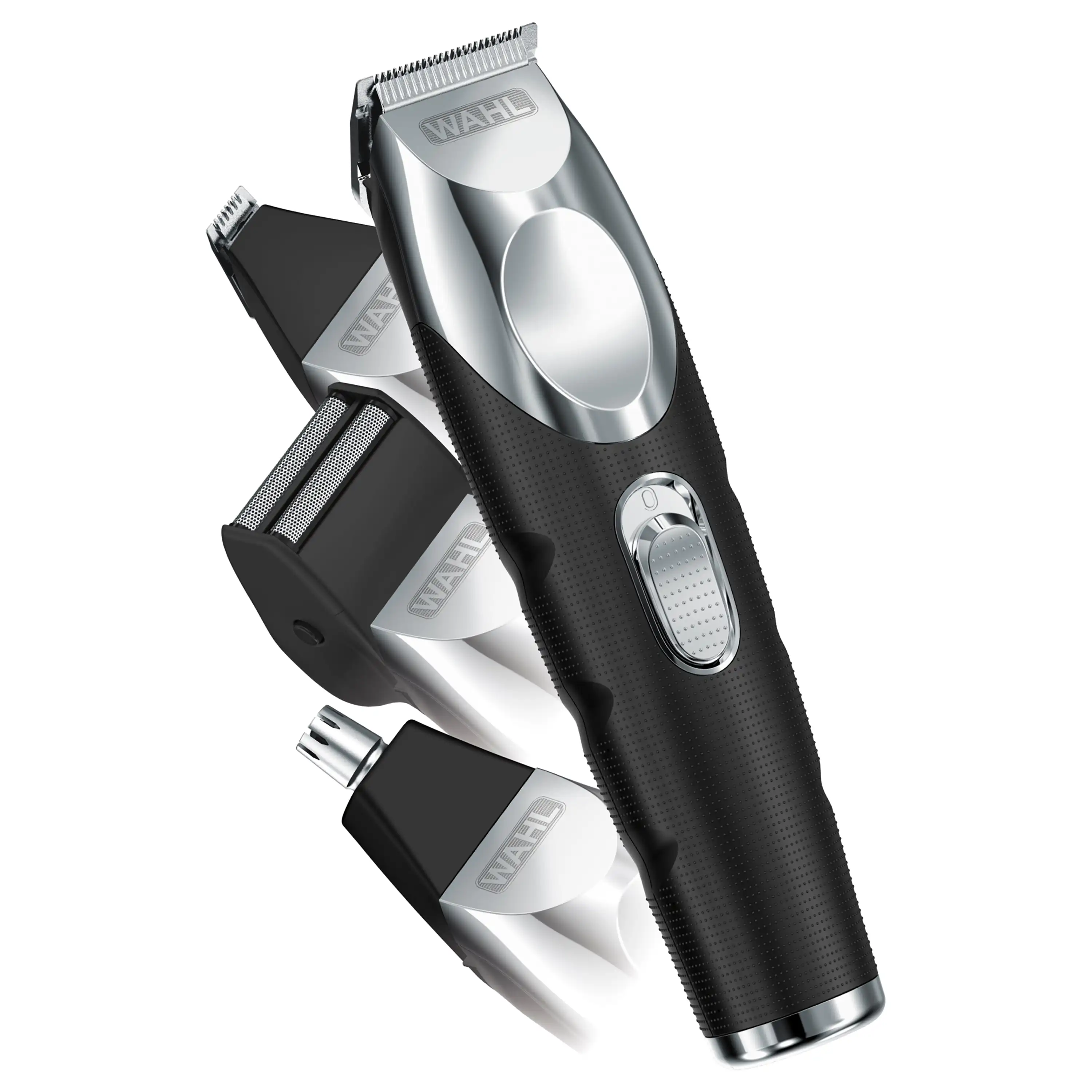 GroomsManPro Rechargeable Grooming Kit - All in One - Trim, Detail, Ear/Nose and Shave - Model 9894-100
GroomsManPro Rechargeable Grooming Kit - All in One - Trim, Detail, Ear/Nose and Shave - Model 9894-100