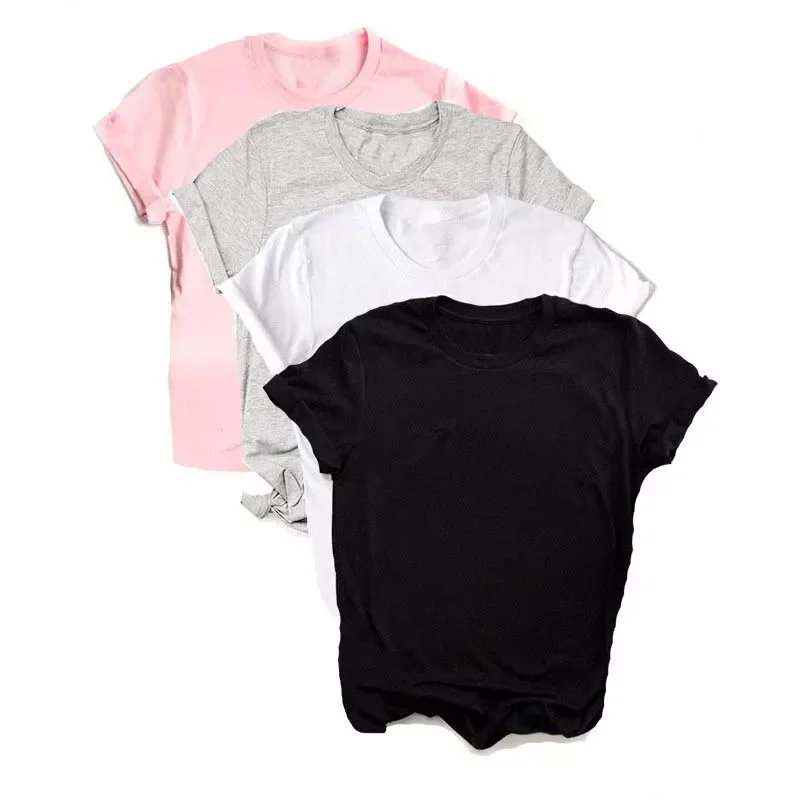 NEW IN Breathable New Women Short Sleeve T-shirt Print T-Shirt Multi Pure Color T Shirt Fashion Sports Breathable Tshirt Female
NEW IN Breathable New Women Short Sleeve T-shirt Print T-Shirt Multi Pure Color T Shirt Fashion Sports Breathable Tshirt Female