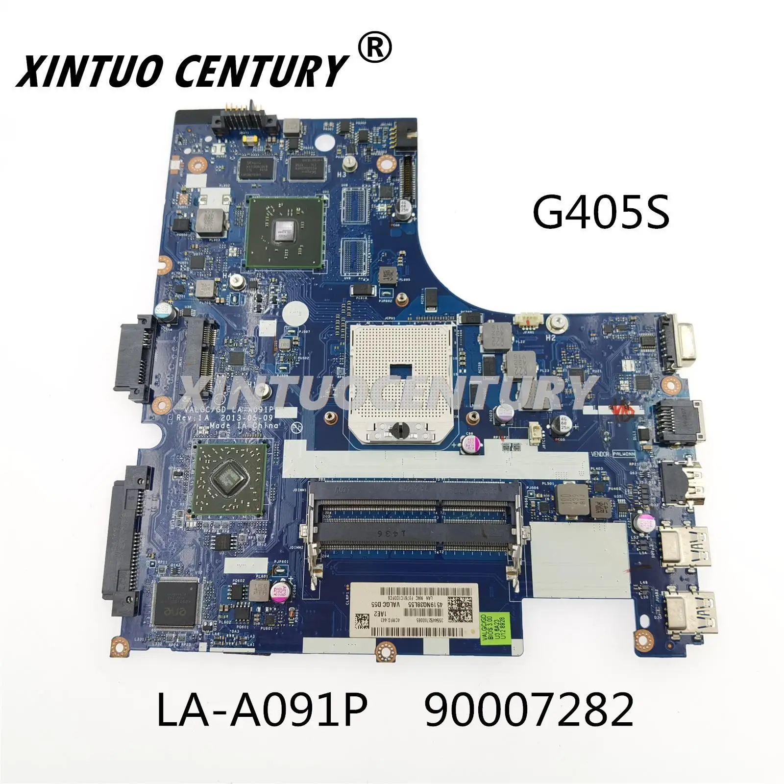 LA-A091P For Lenovo G405S Laptop motherboard FRU: 90007282 DDR3 AMD 218-0856010 2GB 100% test
LA-A091P For Lenovo G405S Laptop motherboard FRU: 90007282 DDR3 AMD 218-0856010 2GB 100% test