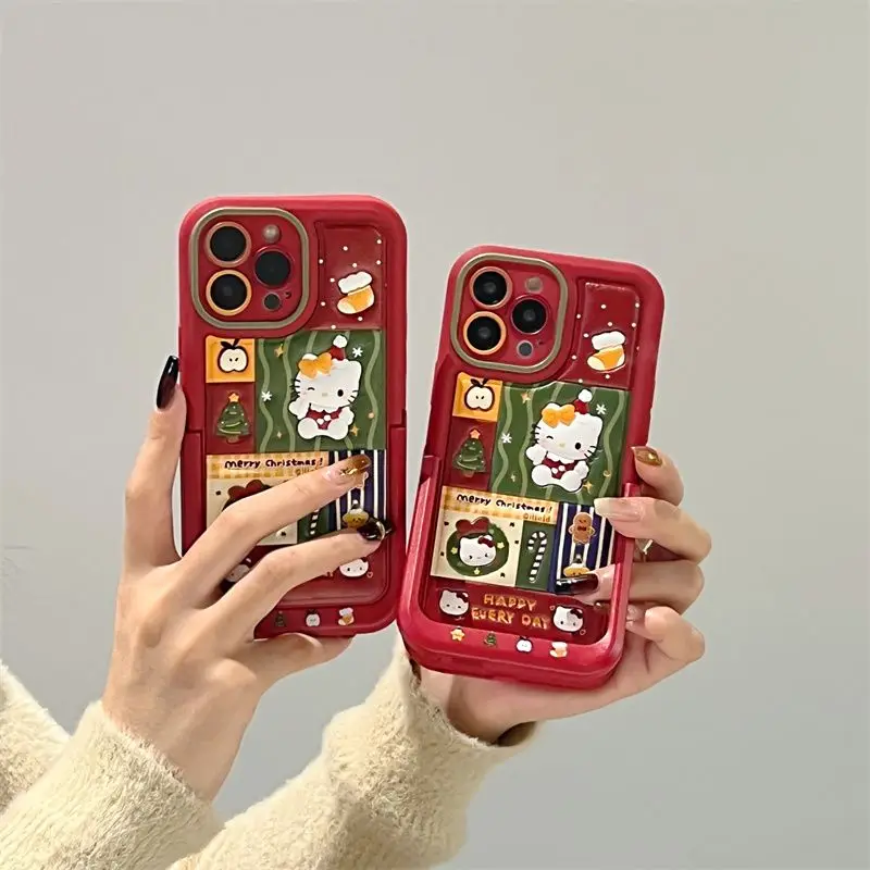Kawaii Sanrio Anime Hello Kitty Acrylic Phone Case Cute Cartoon Sweet Montage Lovely Frosting All-inclusiveI Christmas for Girls
Kawaii Sanrio Anime Hello Kitty Acrylic Phone Case Cute Cartoon Sweet Montage Lovely Frosting All-inclusiveI Christmas for Girls