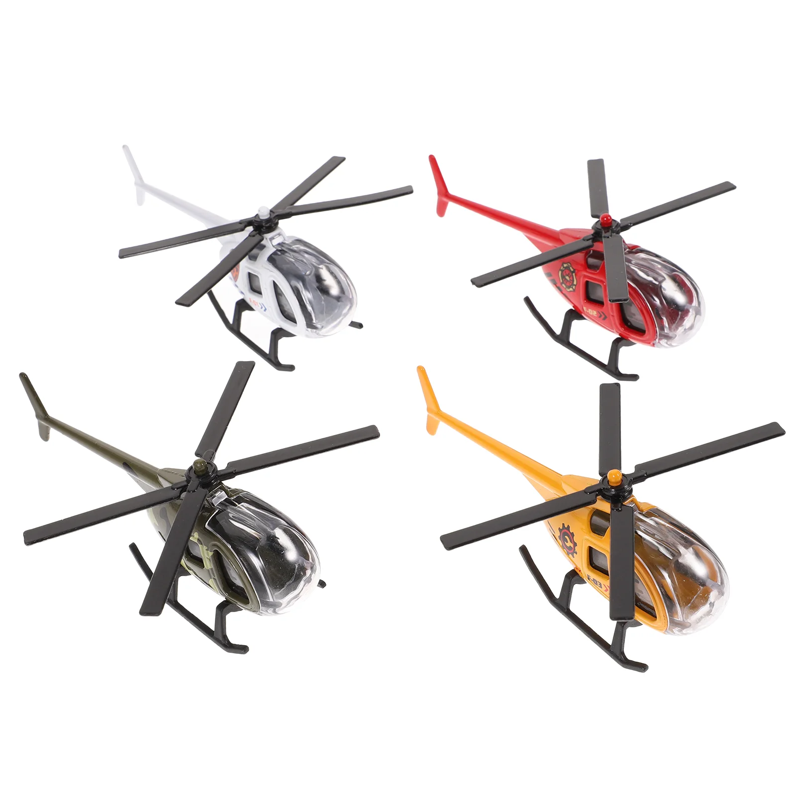 4 Pcs Children's Airplane Model Home Decor Helicopter Metal Crafts Decoration Ornament Boy Supplies Alloy Cabinet
4 Pcs Children's Airplane Model Home Decor Helicopter Metal Crafts Decoration Ornament Boy Supplies Alloy Cabinet