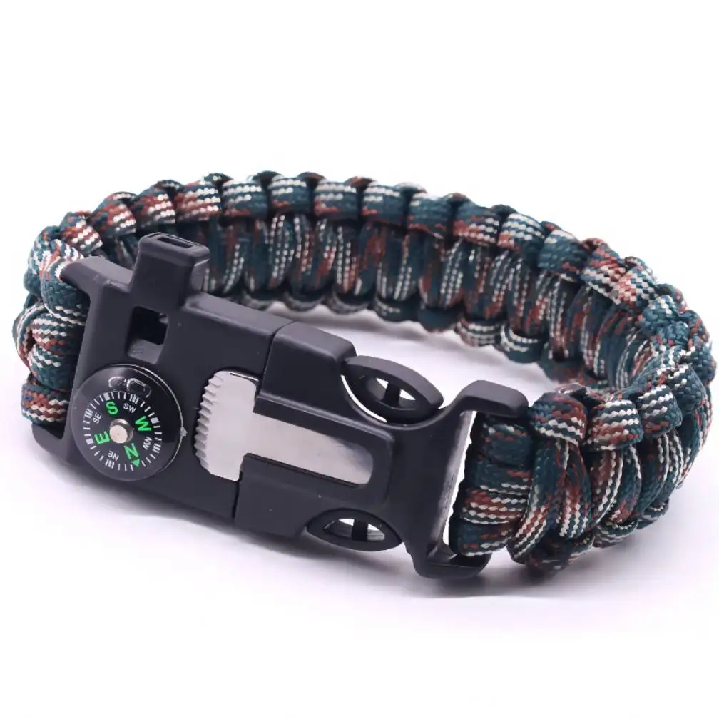 Paracord Bracelet Multifunctional Outdoor Survival Bracelet Seven-core Woven Umbrella Rope Bracelet Five-in-one
Paracord Bracelet Multifunctional Outdoor Survival Bracelet Seven-core Woven Umbrella Rope Bracelet Five-in-one