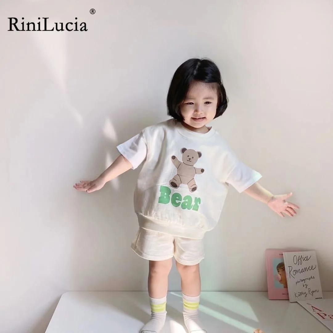 RiniLucia Baby Girls Boys Outfit Suit Cotton Children Clothes Set Toddler Sports Tshirt Kids Tops Vest Shorts 3Pcs Set Summer
RiniLucia Baby Girls Boys Outfit Suit Cotton Children Clothes Set Toddler Sports Tshirt Kids Tops Vest Shorts 3Pcs Set Summer