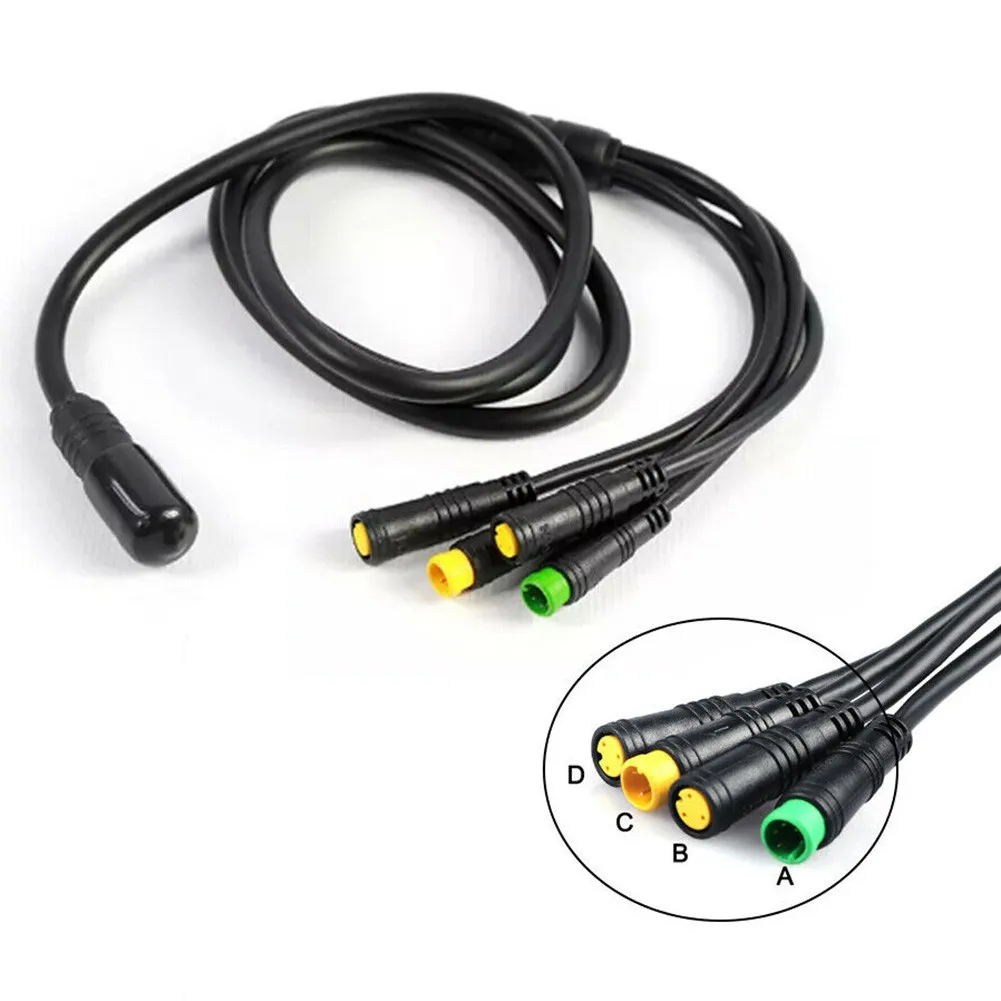 

Удлинительный кабель с дисплеем для электровелосипеда Bafang BBS01 BBS02 BBSHD, 8 контактов, основной кабель двигателя, запчасти для тормозной дроссельной заслонки электровелосипеда