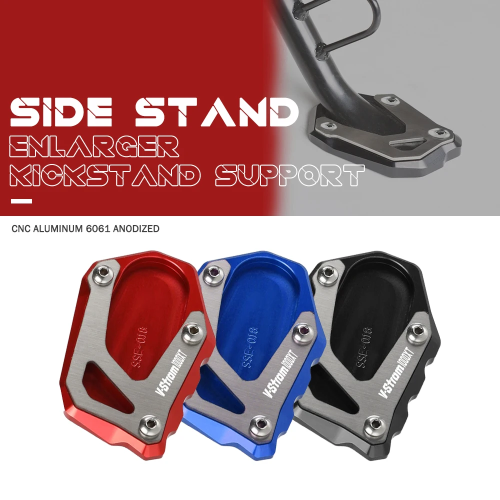 For SUZUKI V-STROM GSX-S1000F Kickstand Extension Side Stand Enlarge Plate VSTROM 1050 1050XT 1000 1000XT 2016 - 2019 2020 2021
For SUZUKI V-STROM GSX-S1000F Kickstand Extension Side Stand Enlarge Plate VSTROM 1050 1050XT 1000 1000XT 2016 - 2019 2020 2021