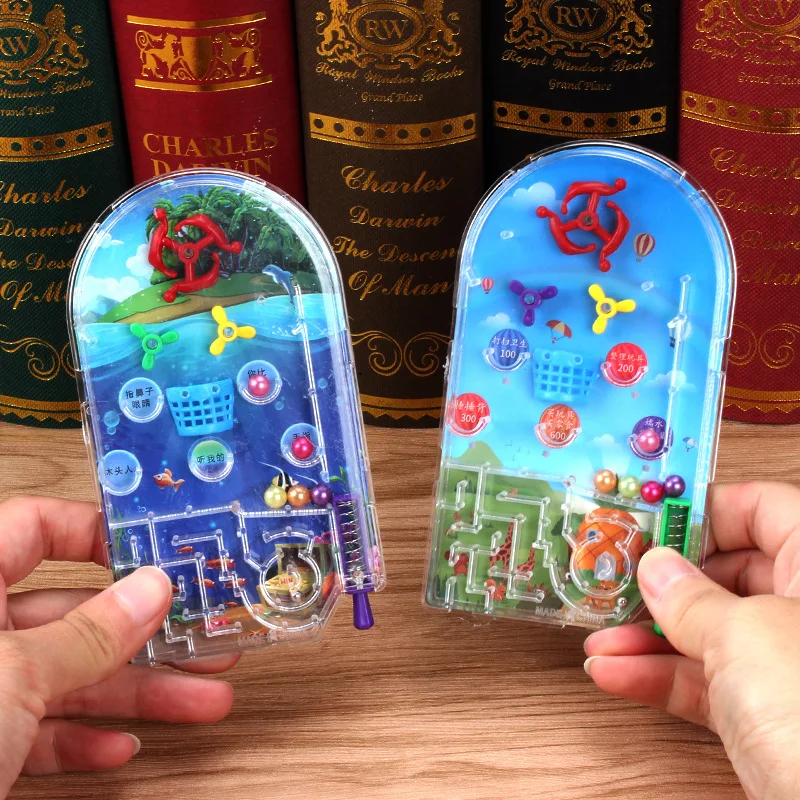 Children Pinball Games Desktop Pinball Game Machine Fun Parent-Kid Interactive Educational Toys Kids Table Shooting Board Games
Children Pinball Games Desktop Pinball Game Machine Fun Parent-Kid Interactive Educational Toys Kids Table Shooting Board Games