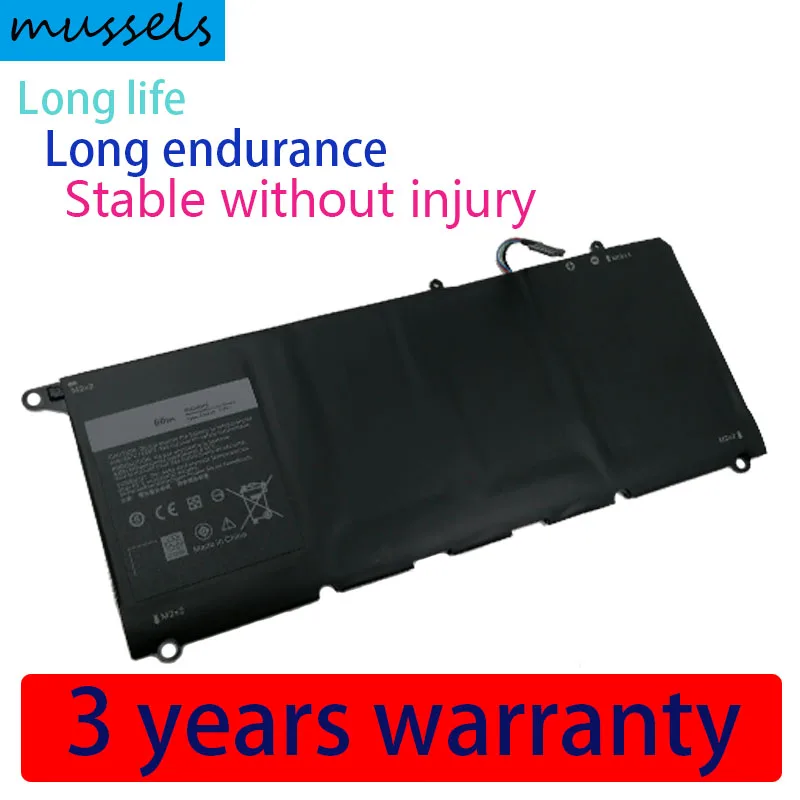 mussels PW23Y Replacement New Laptop Battery for DELL XPS 13 9360 Series RNP72 TP1GT PW23Y 7.6V 60WH
mussels PW23Y Replacement New Laptop Battery for DELL XPS 13 9360 Series RNP72 TP1GT PW23Y 7.6V 60WH
