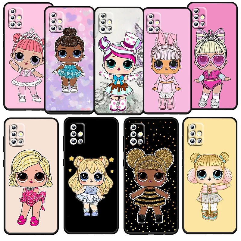 LOL Surprise Doll Cute For Samsung Galaxy A52S A72 A71 A52 A51 A12 A32 A21S 4G 5G Funda Soft Black Phone Case Capa Coque Cover
LOL Surprise Doll Cute For Samsung Galaxy A52S A72 A71 A52 A51 A12 A32 A21S 4G 5G Funda Soft Black Phone Case Capa Coque Cover