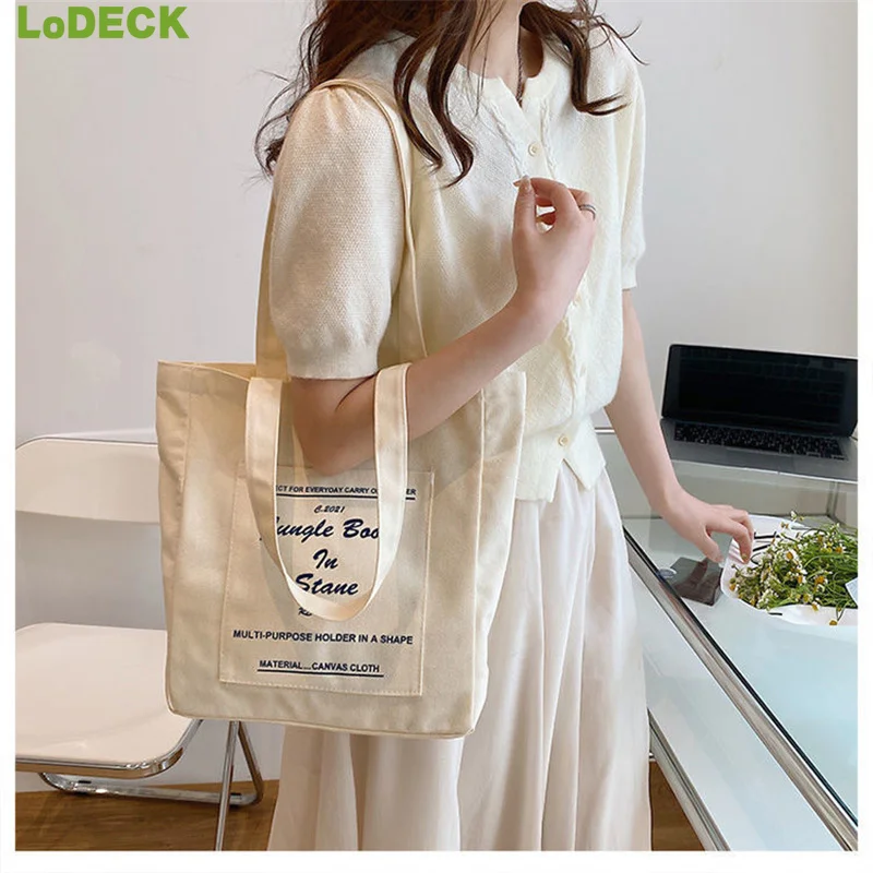 Women Canvas Shoulder Bag Jungle Book Printing Ladies Casual Handbag Tote Bag Large Capacity Cotton Reusable Shopping Beach Bag
Women Canvas Shoulder Bag Jungle Book Printing Ladies Casual Handbag Tote Bag Large Capacity Cotton Reusable Shopping Beach Bag