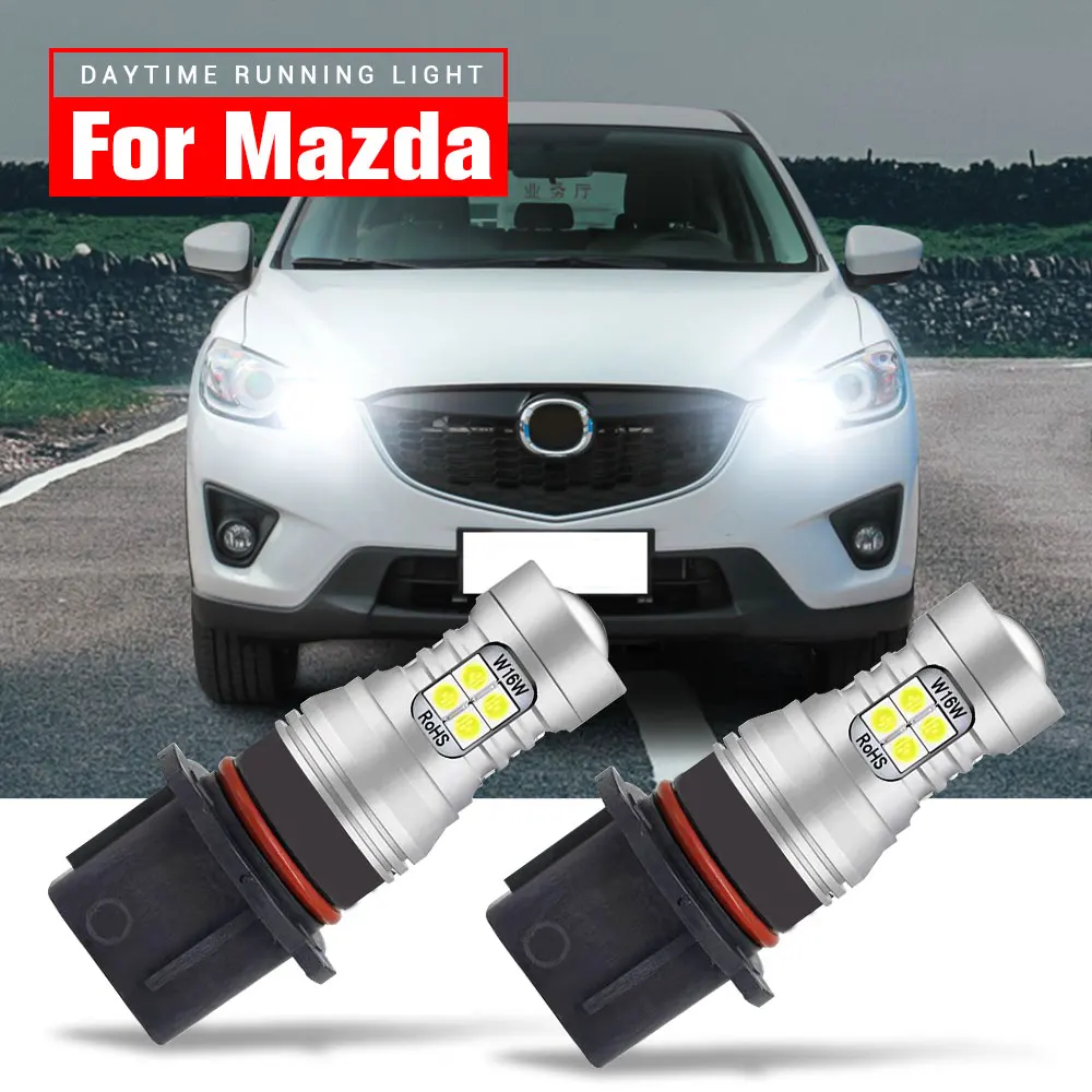 2pcs P13W LED Daytime Running Light Canbus No Error DRL Bulb Lamp For Mazda CX-5 cx5 2013 2014 2015
2pcs P13W LED Daytime Running Light Canbus No Error DRL Bulb Lamp For Mazda CX-5 cx5 2013 2014 2015