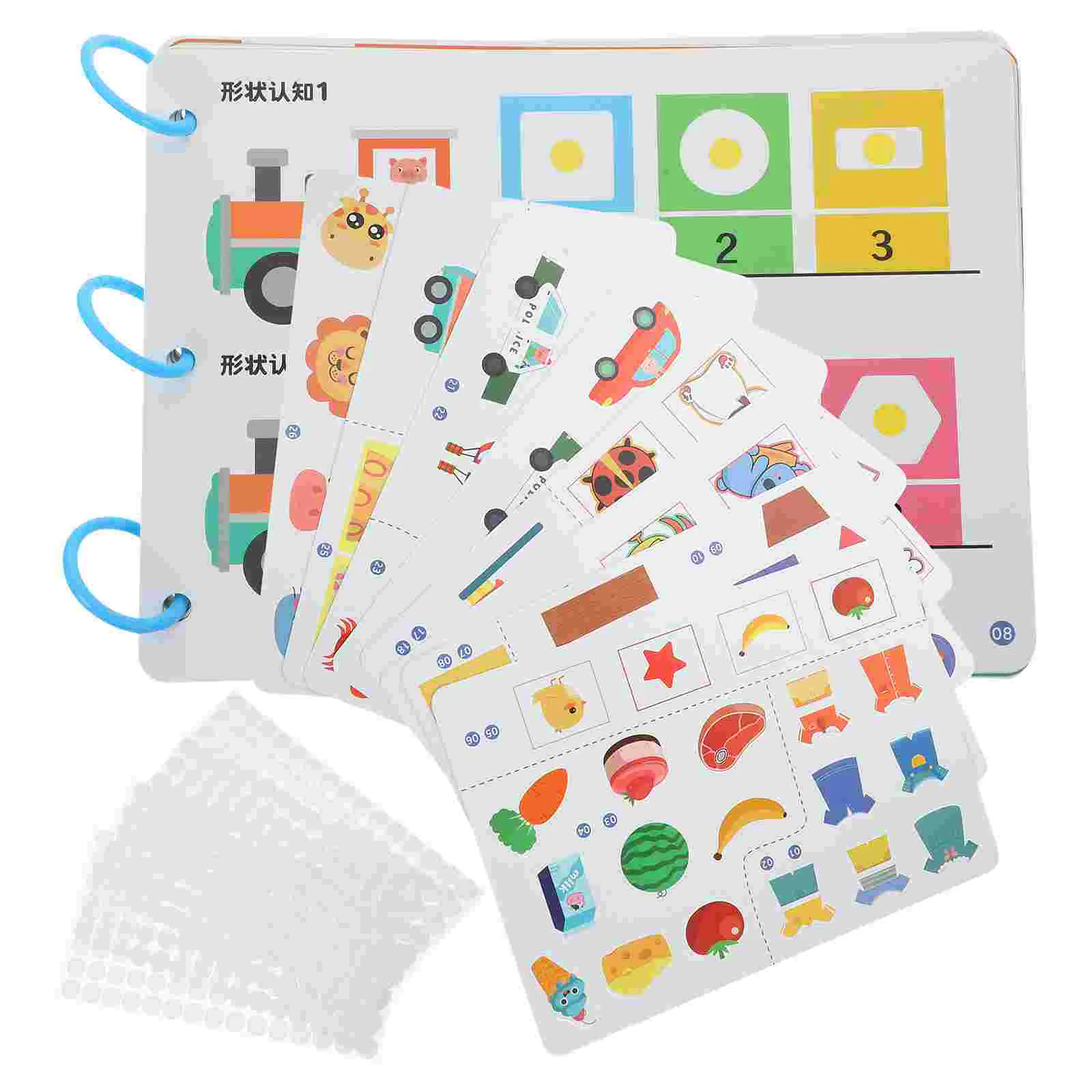 Reusable Sticker Book Toy for Kid Funny Educational Sticker Book DIY Sticker Book Learning Sticker Book
Reusable Sticker Book Toy for Kid Funny Educational Sticker Book DIY Sticker Book Learning Sticker Book