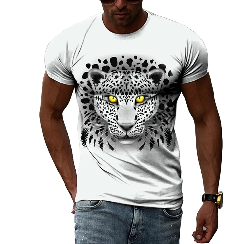 Innovative Leopard and Animal T-shirt, Men's Short Sleeve Shirt and 3D Printing Casual Personality, Hip-hop, Harajuku, Summer
Innovative Leopard and Animal T-shirt, Men's Short Sleeve Shirt and 3D Printing Casual Personality, Hip-hop, Harajuku, Summer